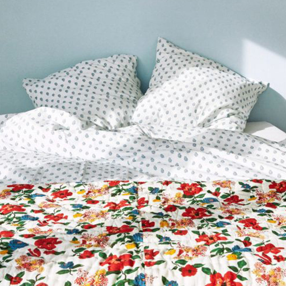 Lucas Du Tertre Hibiscus Quilt