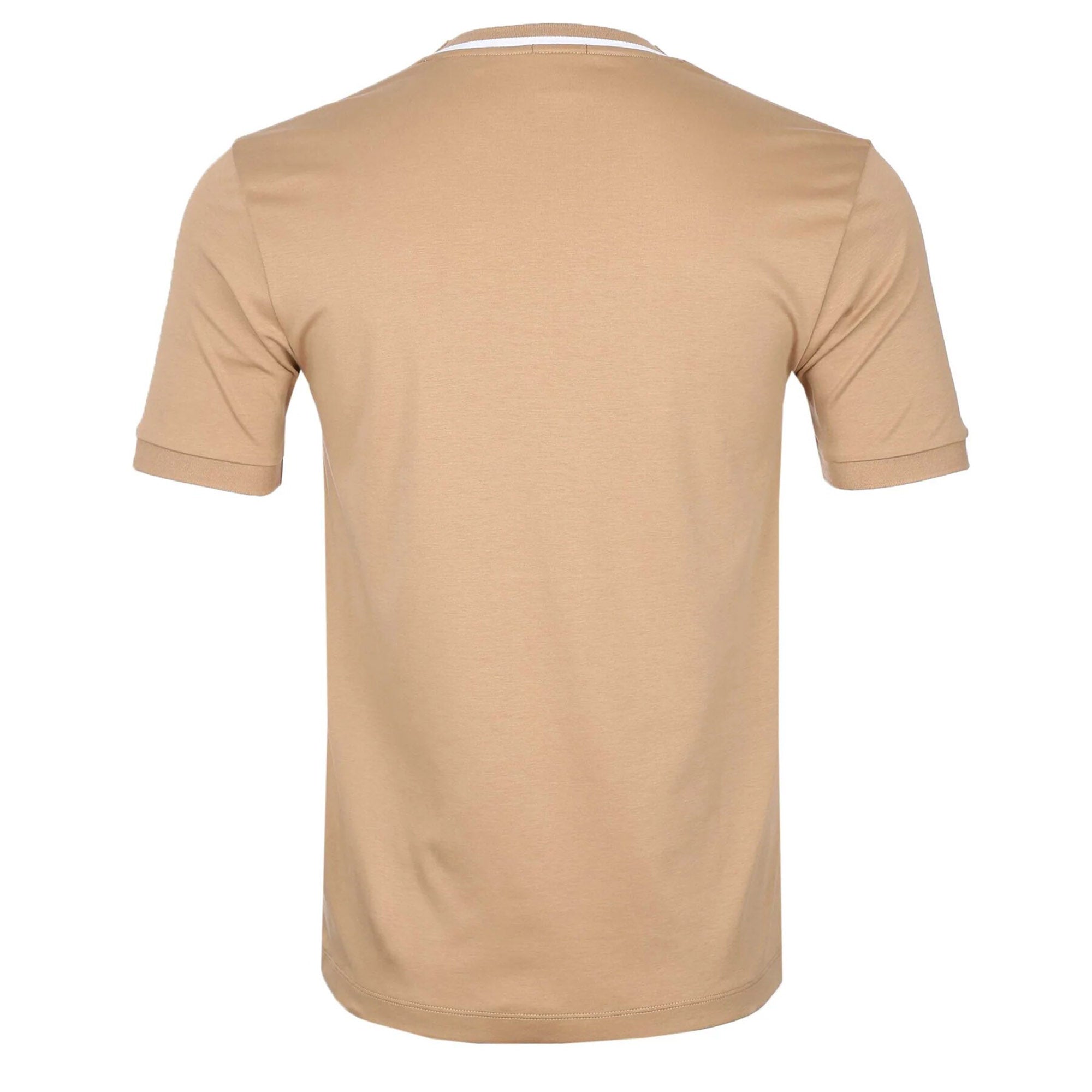 Hugo Boss Mens Classic Plain T Shirt Beige