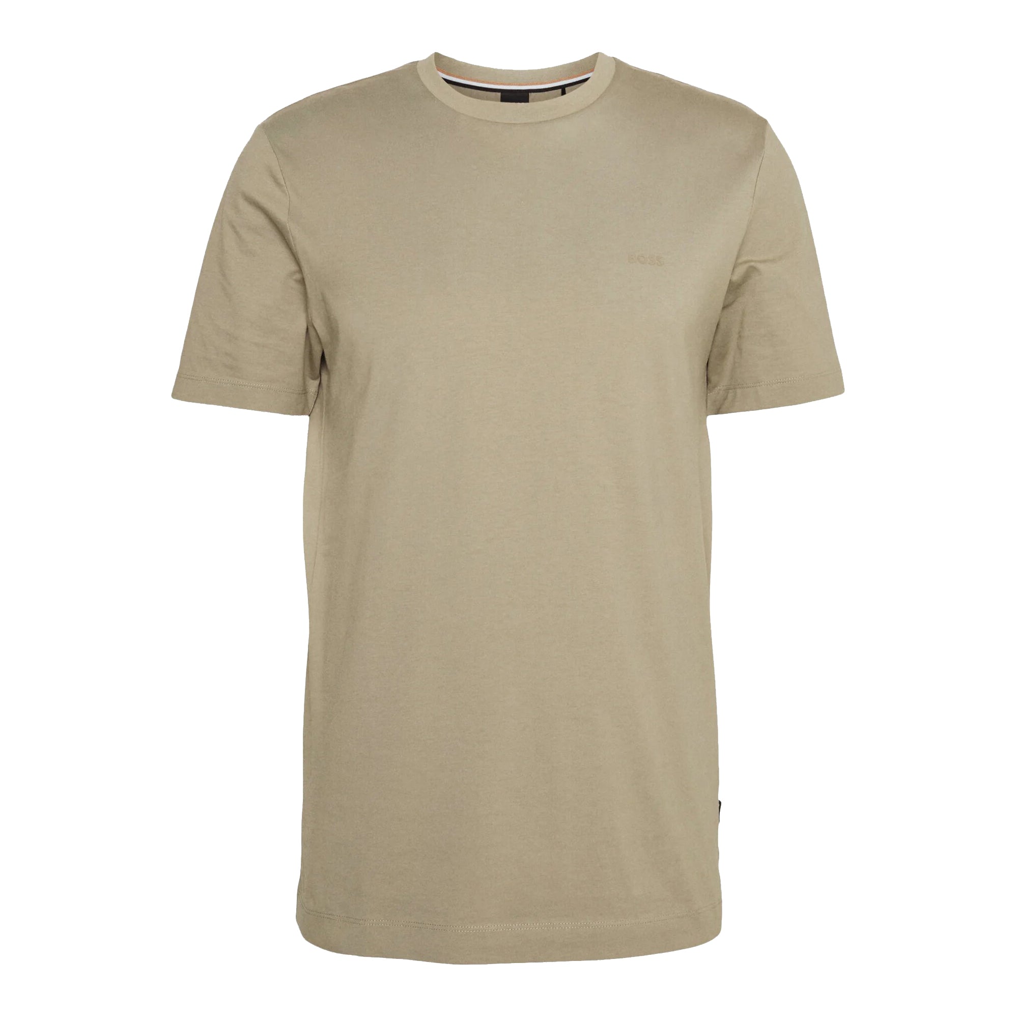 Boss Mens Classic Logo T-shirt Khaki