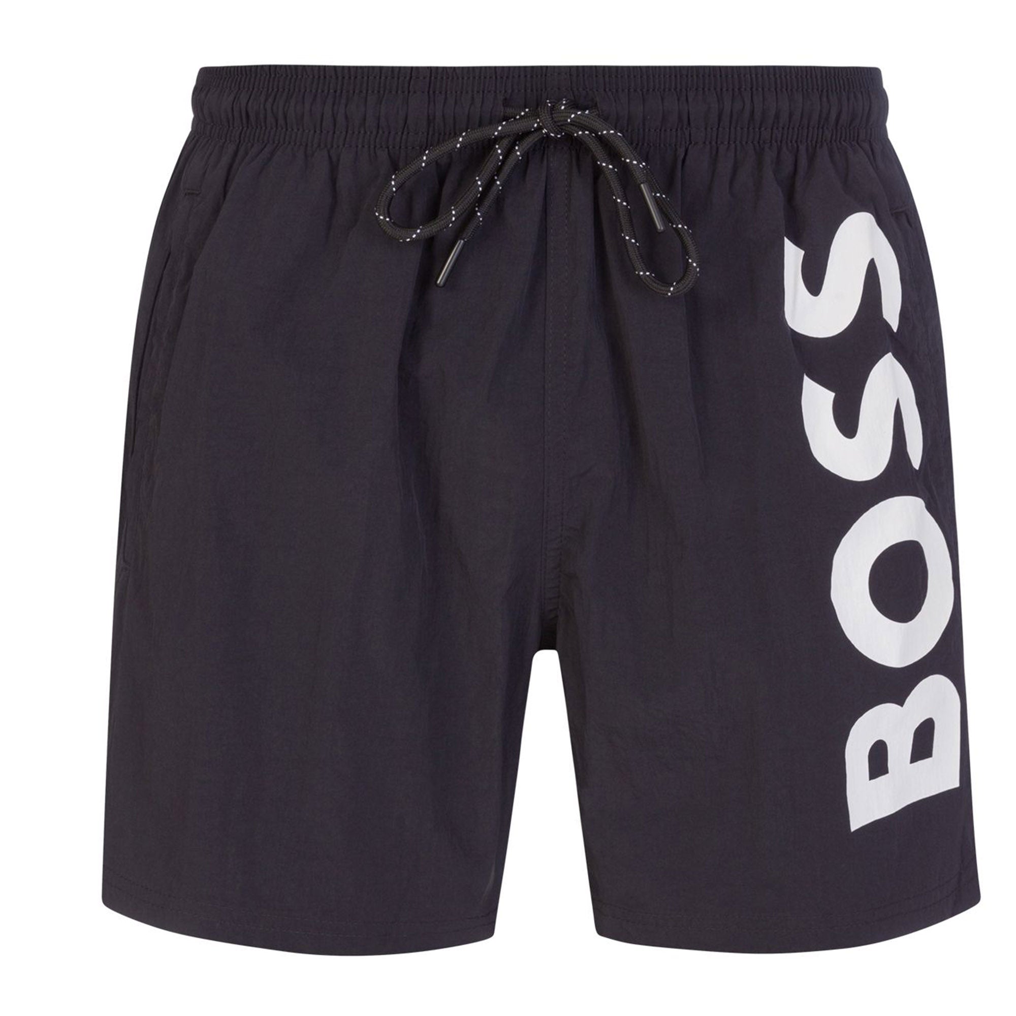 Hugo Boss Mens Logo Shorts Black