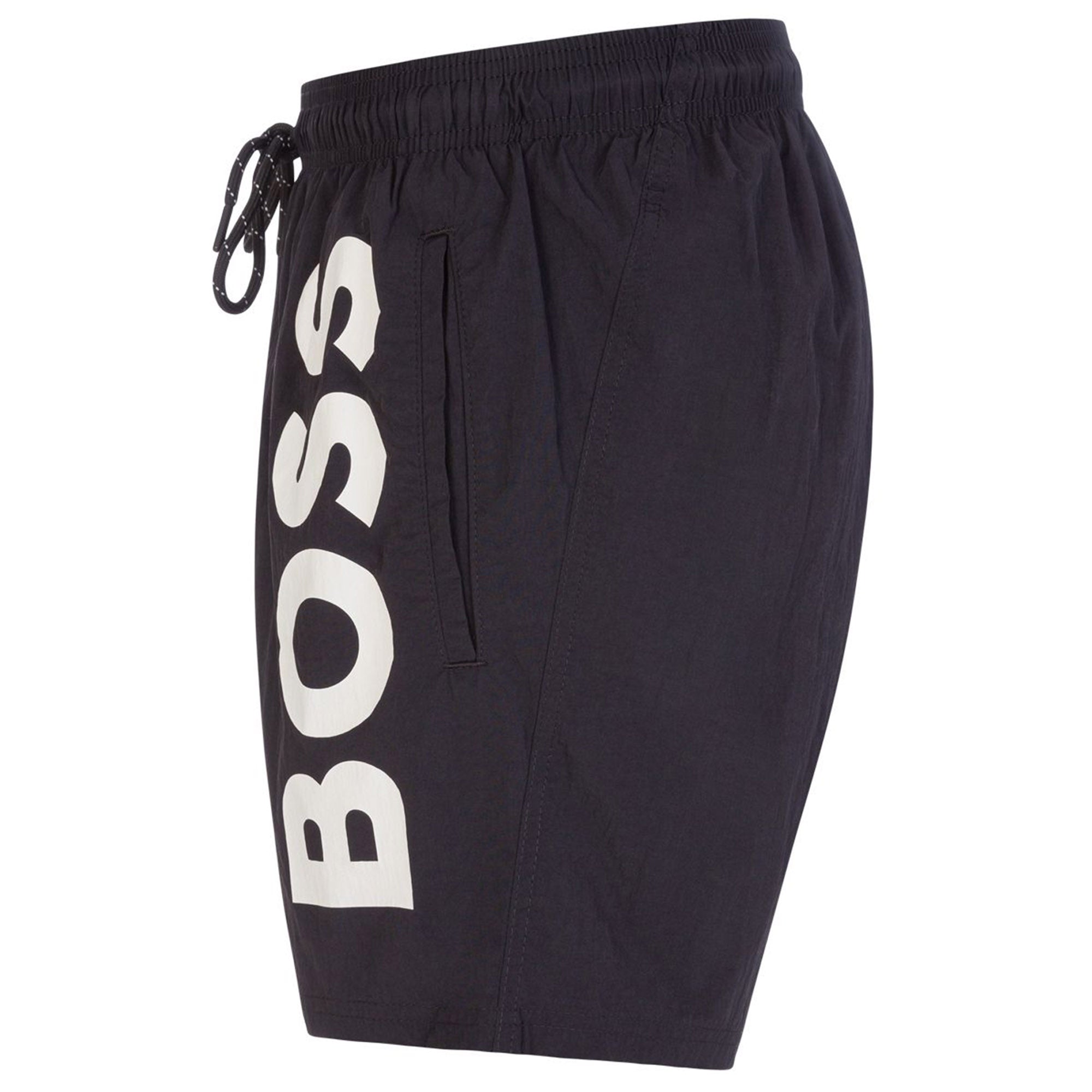 Hugo Boss Mens Logo Shorts Black