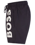 Hugo Boss Mens Logo Shorts Black