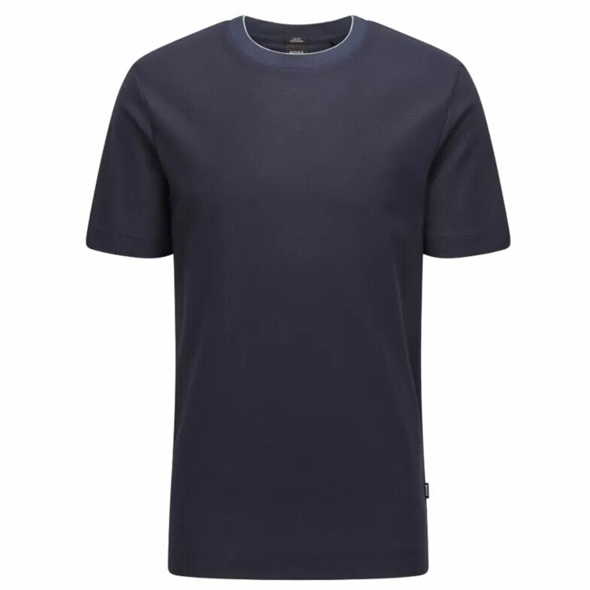 Hugo Boss Mens Cotton T-shirt Navy