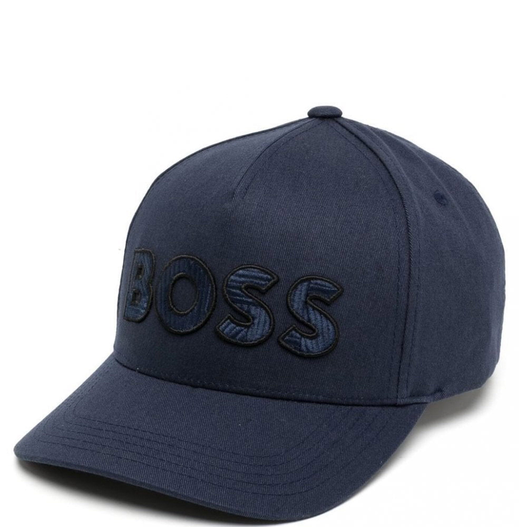 Hugo Boss Mens Logo Cap Navy