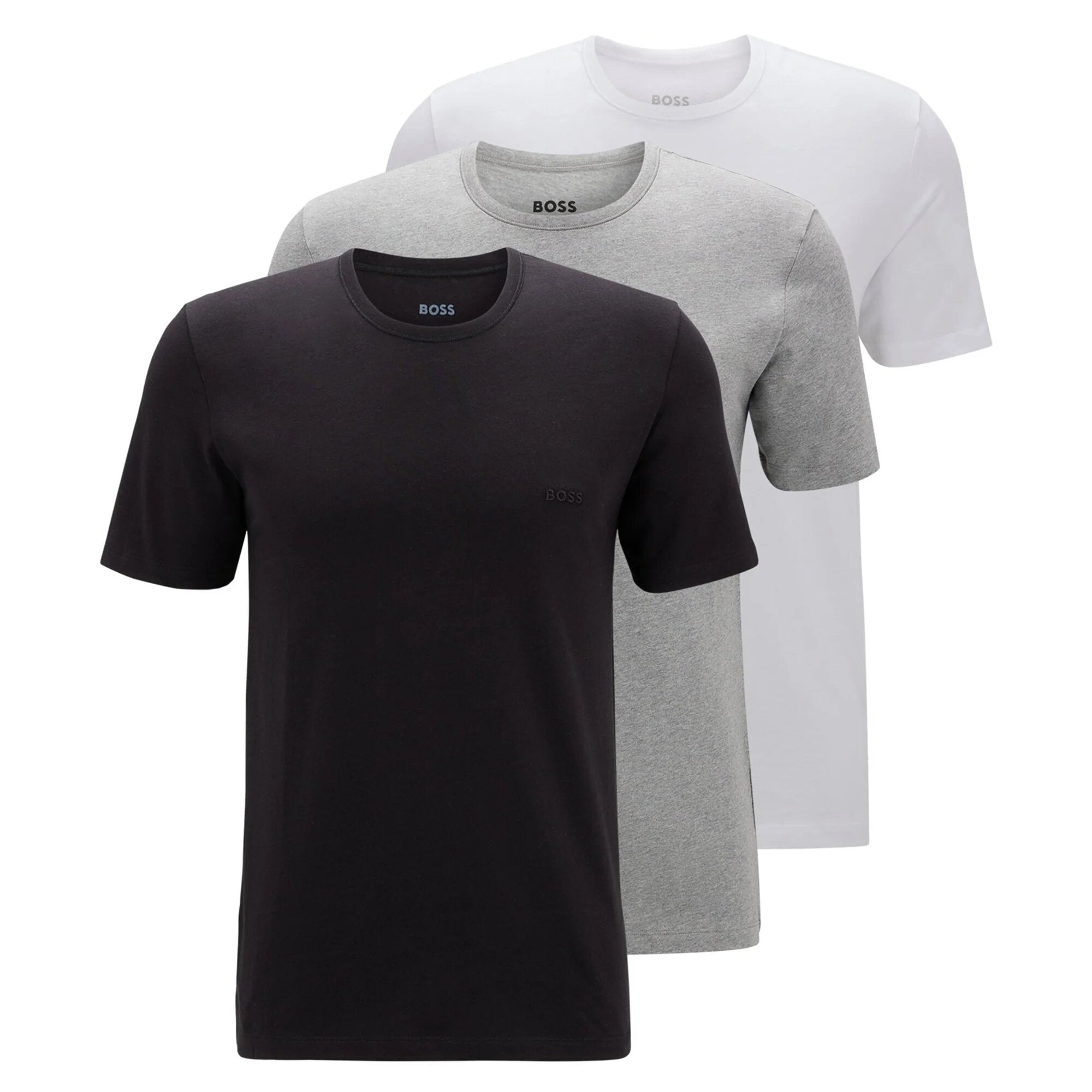 Hugo Boss Mens 3 Piece Pack Classic T Shirt