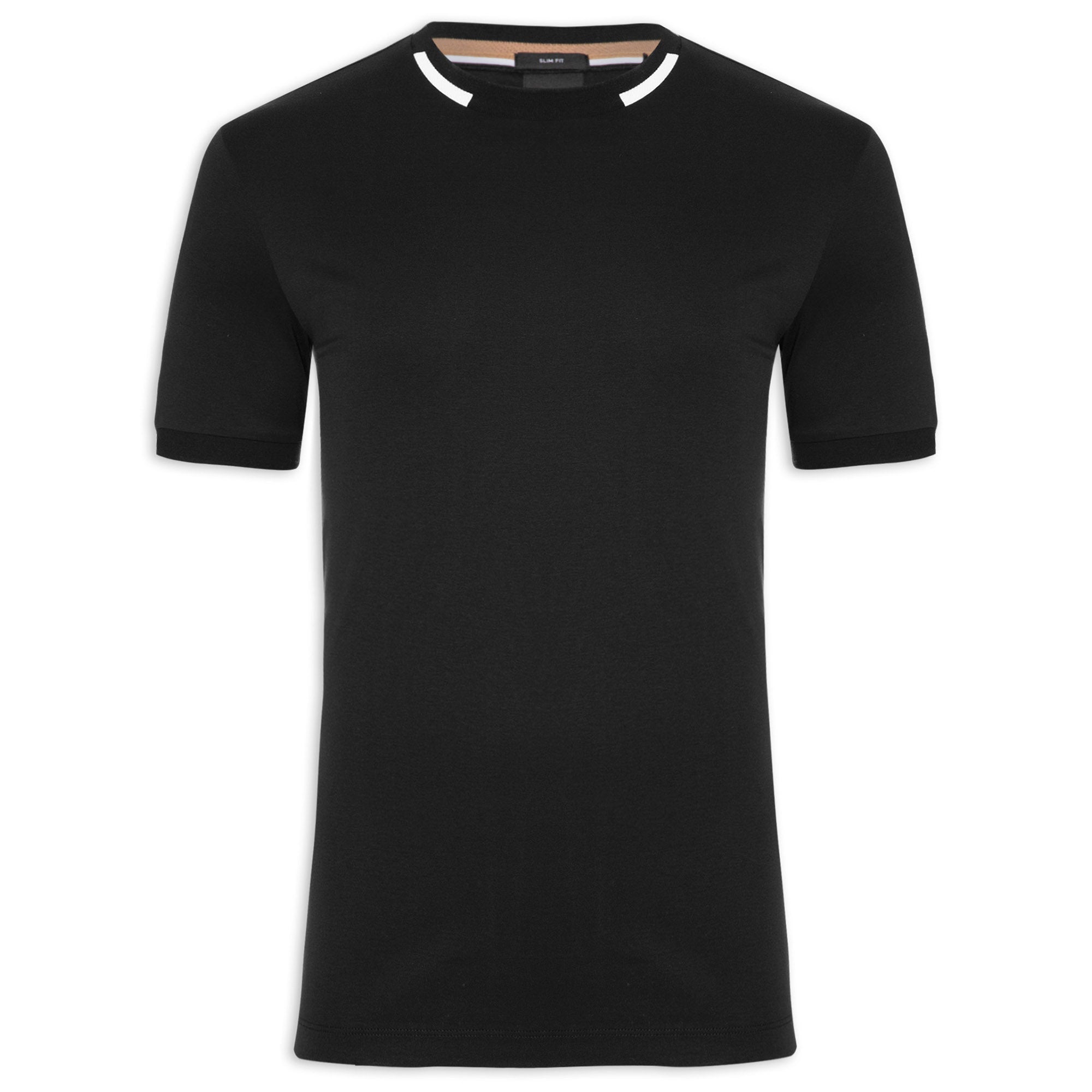 Hugo Boss Mens Plain T Shirt Black