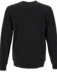 Hugo Boss Mens Classic Suede Logo Sweater Black