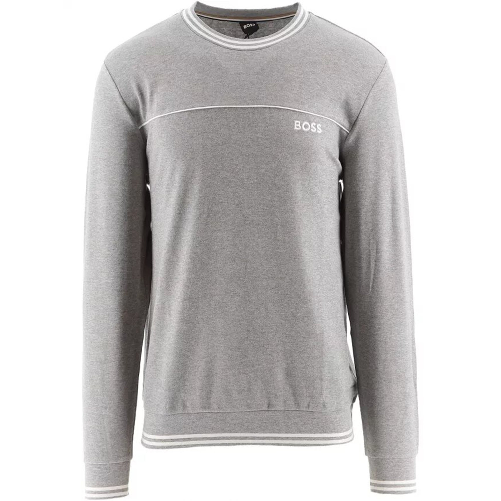 Hugo Boss Mens Core Sweatshirt Grey