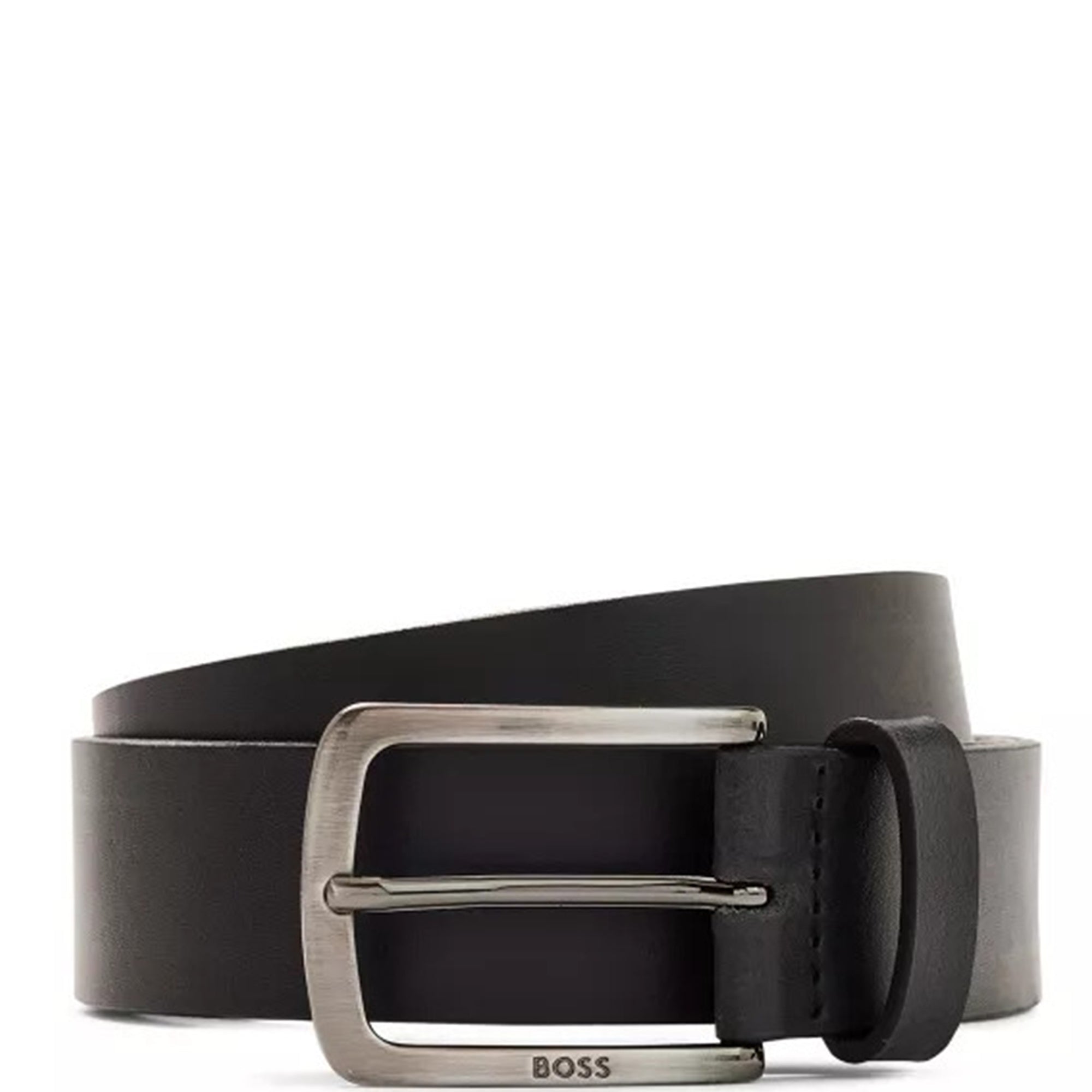 Hugo Boss Mens Classic Buckle Belt Black