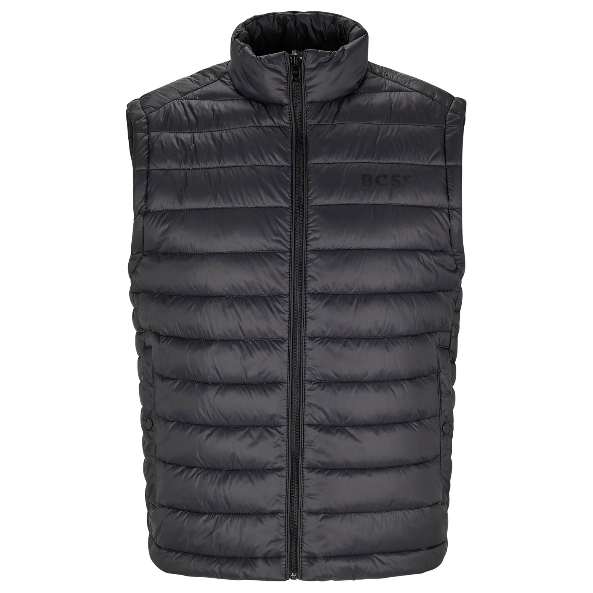 Hugo Boss Mens Chest Icon Logo Gilet Navy