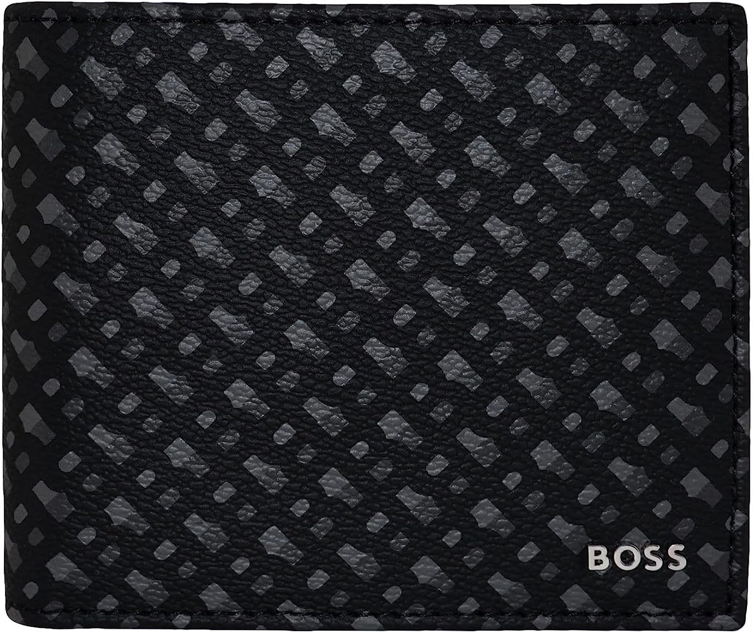 Hugo Boss Mens Classic Leather Wallet Black