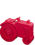 Blafre - Lunch Box with 2 compartments, Tractor shaped, Red