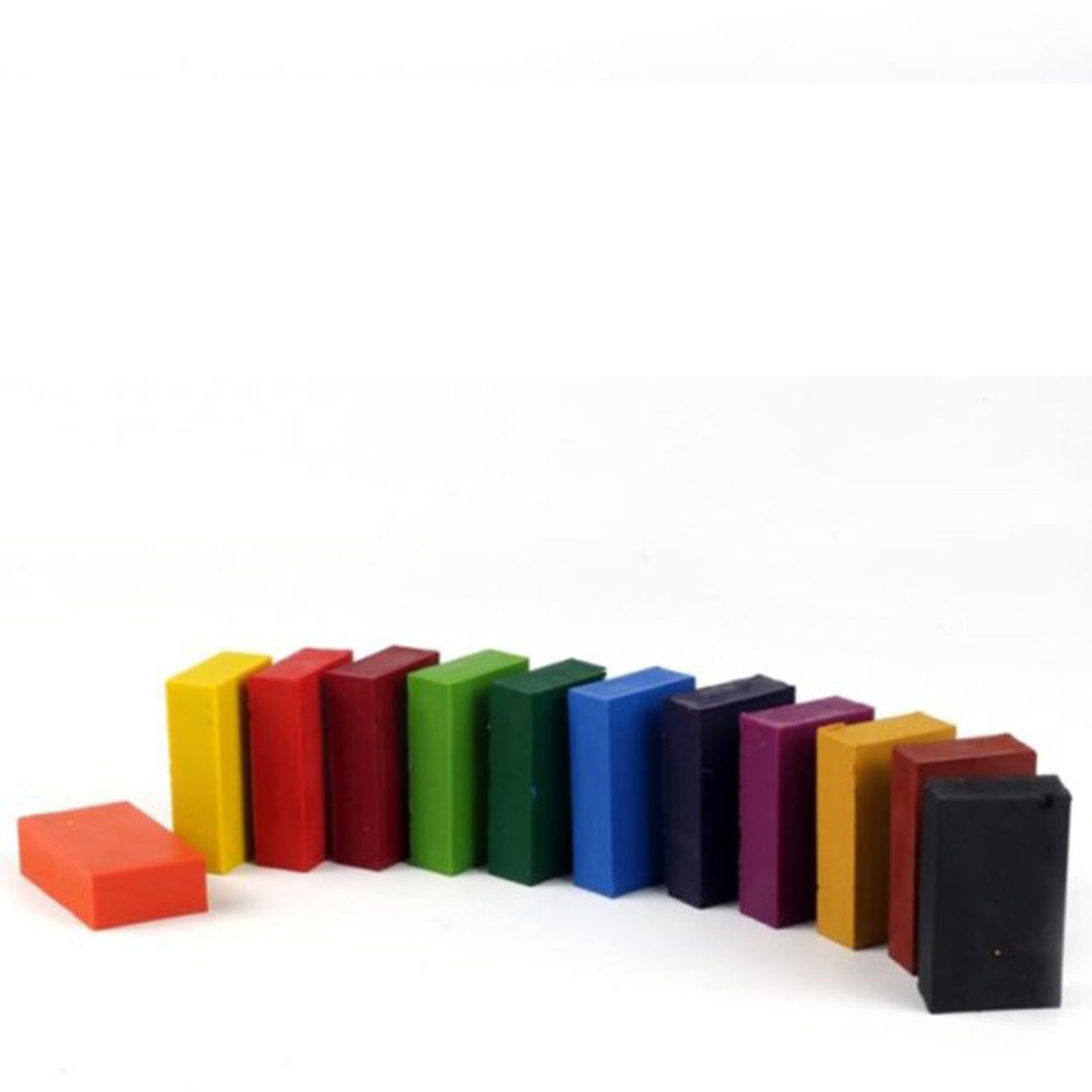 okoNORM Nawaro Wax Blocks, 12 Colour Pack