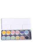 okoNORM Nawaro Watercolour Paint Box Full Size, 12 Tablets in