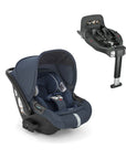 Aptica System Resort Blue, chassis color Litio, car seat Darwin Infant Recline and 360° i-Size base