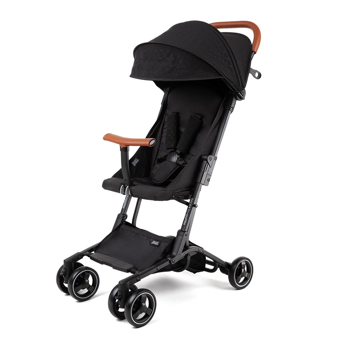 Bizzi Growin Compact Stroller -  Black Onyx