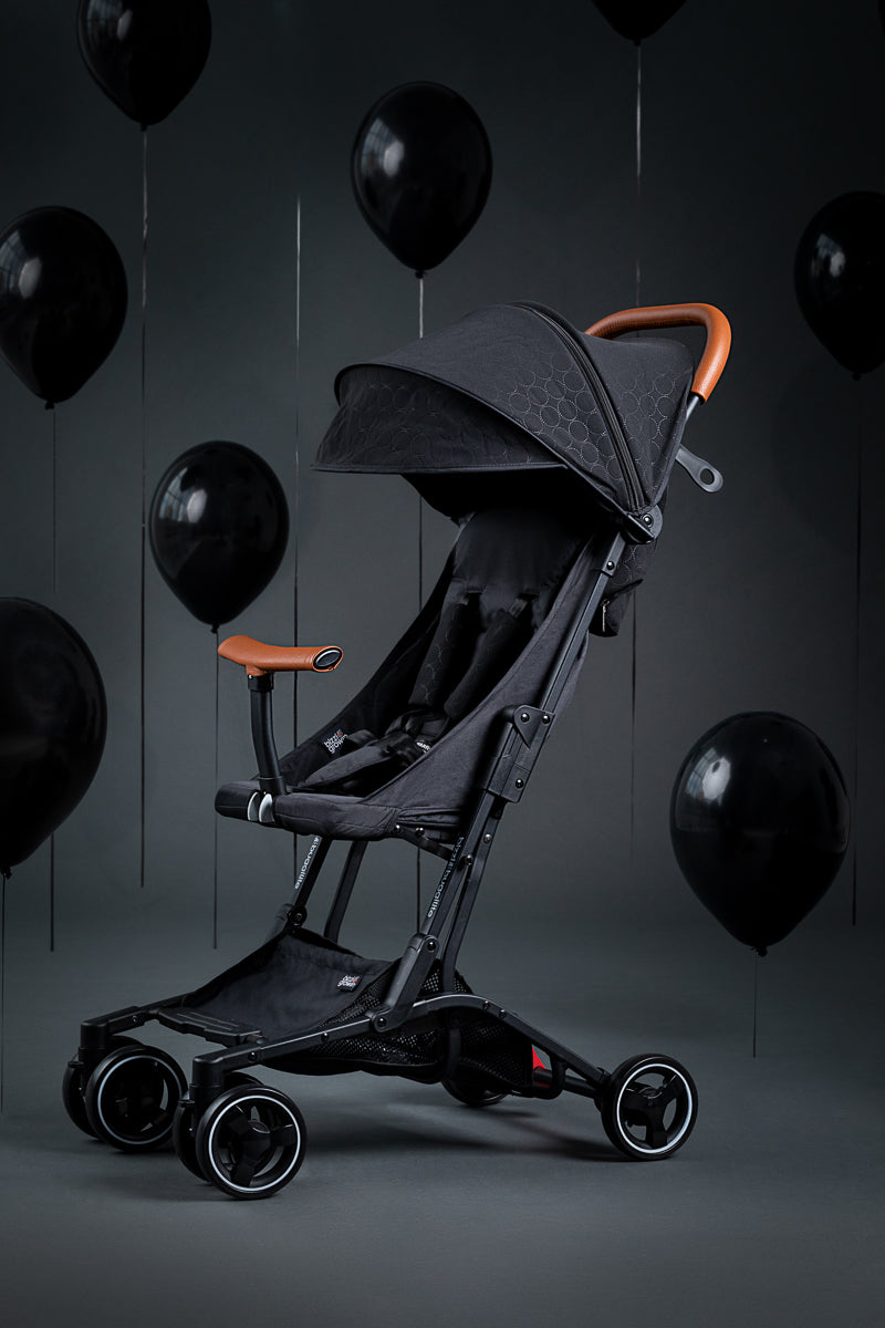 Bizzi Growin Compact Stroller -  Black Onyx
