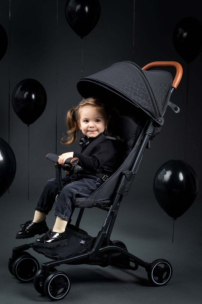 Bizzi Growin Compact Stroller -  Black Onyx