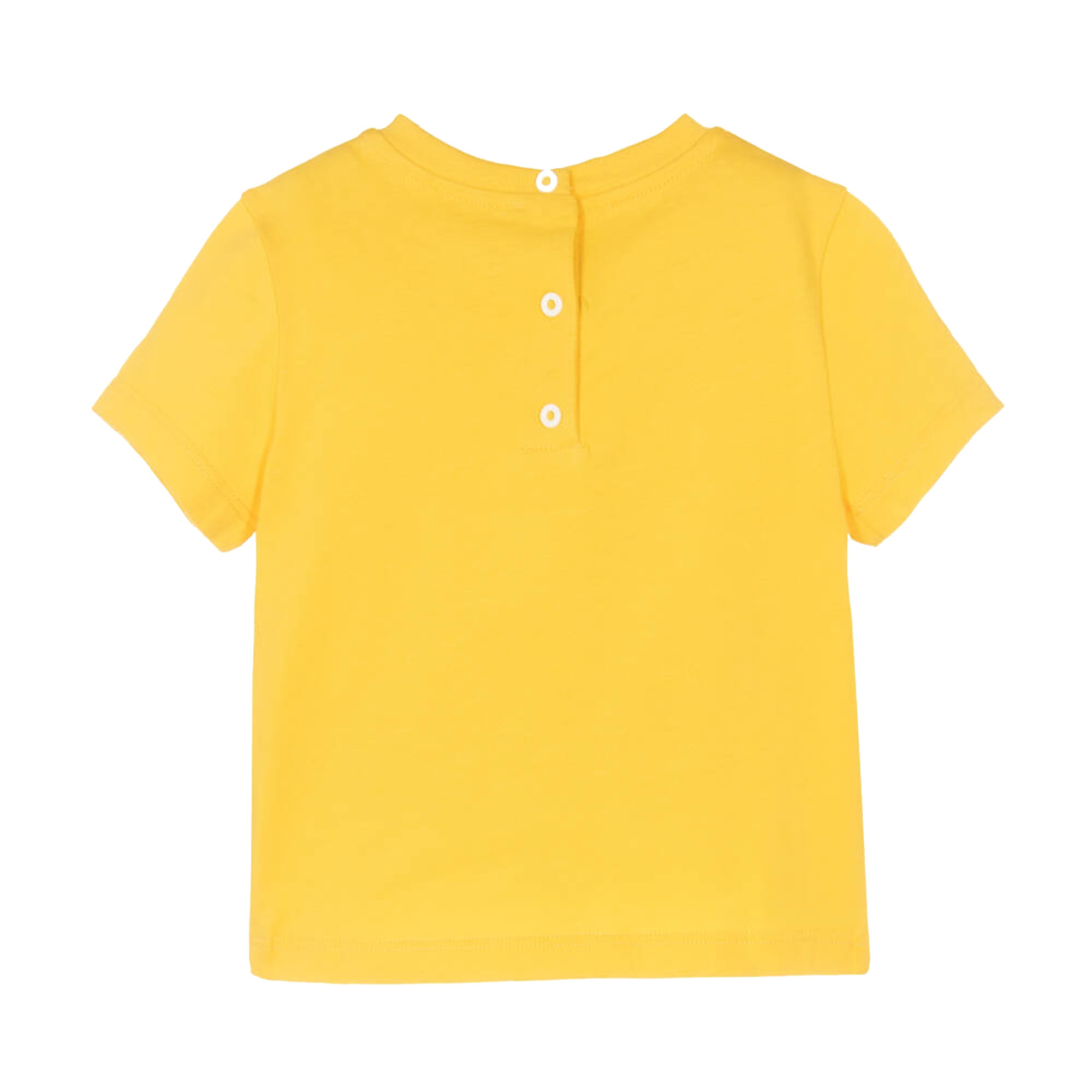 Fendi Baby Boys Logo T-Shirt Yellow