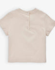 Fendi Baby Unisex T-Shirt Jersey Stretch Beige