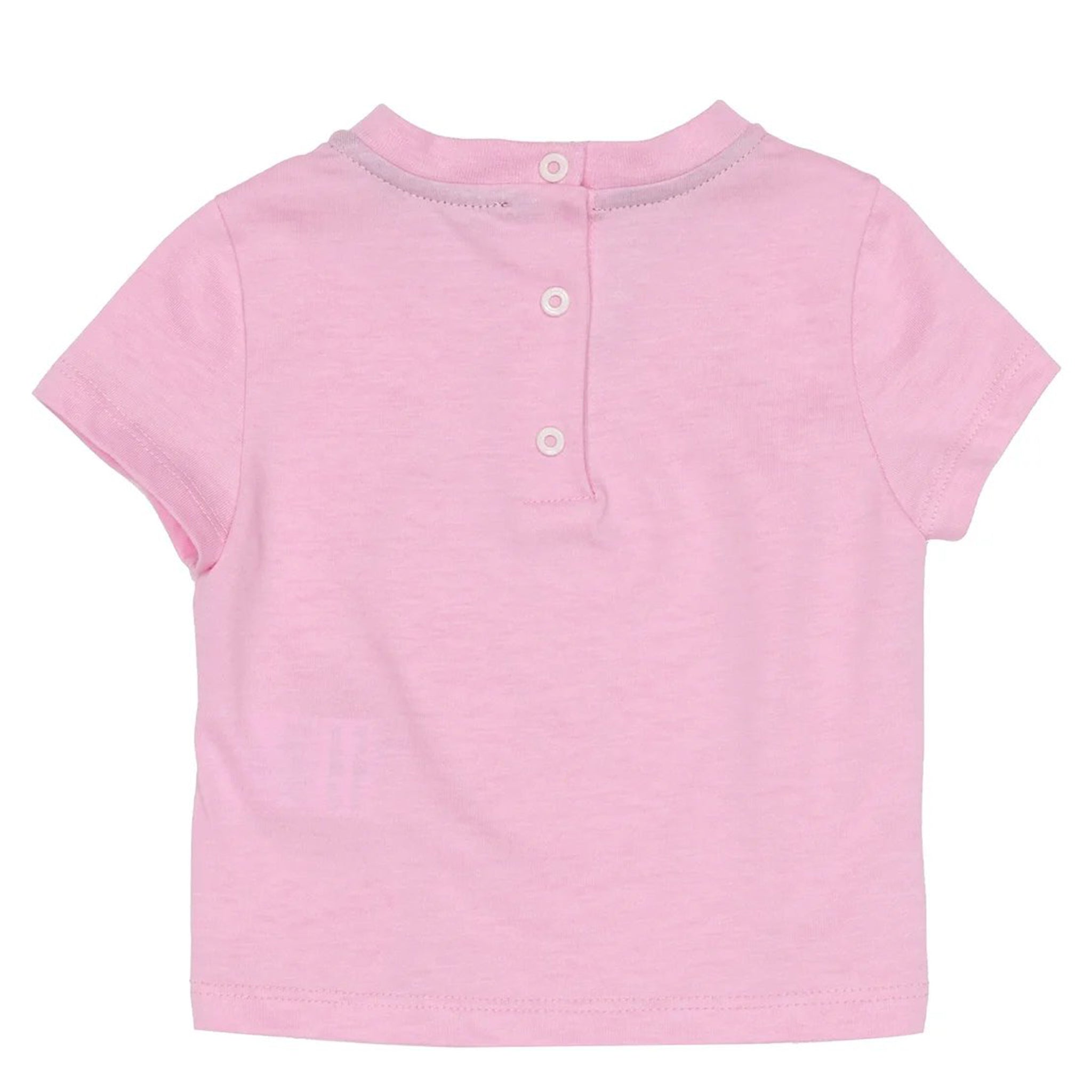 Fendi Baby Girls Teddy Bear T-shirt Pimk