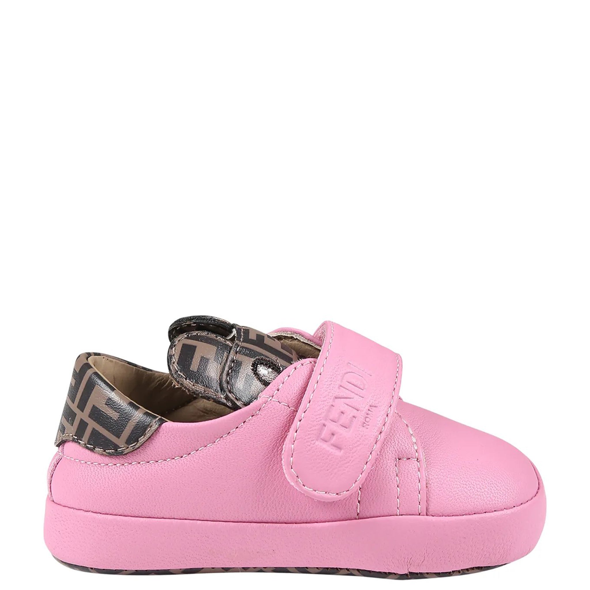 Fendi Baby Girls Teddy &amp; FF Print Sneakers
