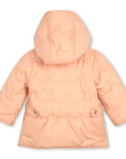 Chloe Baby Girls Hooded Jacket in Pink