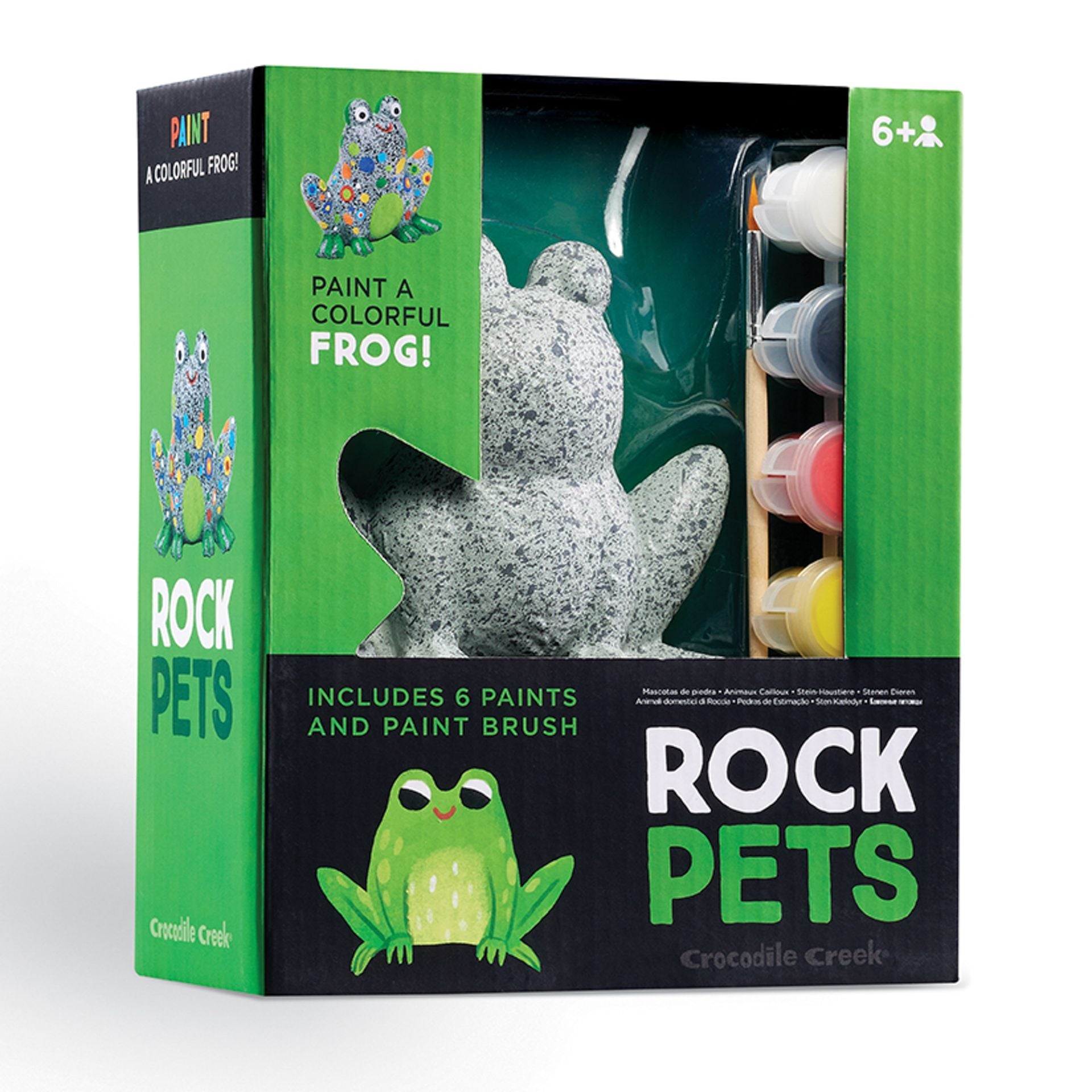 Crocodile Creek - Rock Pets Painting Set/Frog
