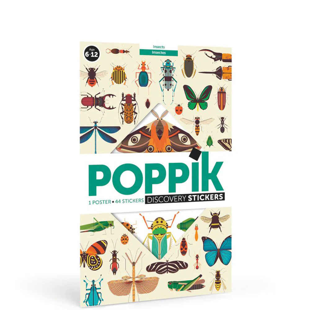 Poppik Insects Discovery Stickers 67