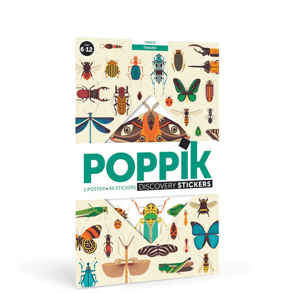 Poppik Insects Discovery Stickers 67