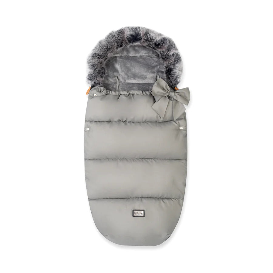 Bizzi Growin Footmuff - Tornado Grey