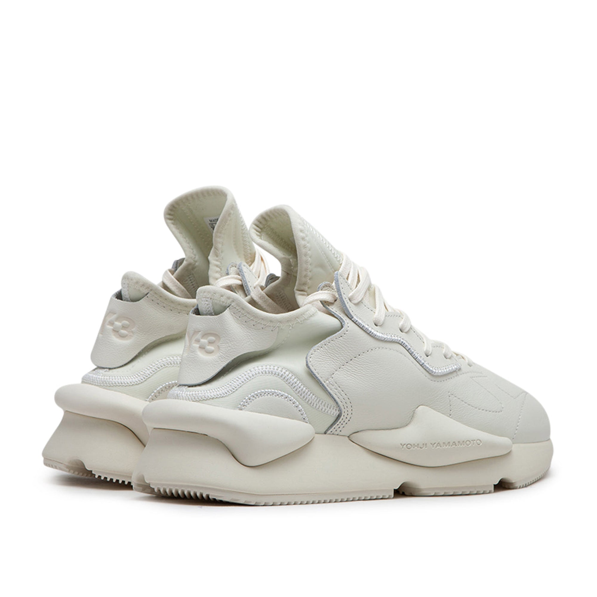 Y-3 Mens Kaiwa Sneakers White