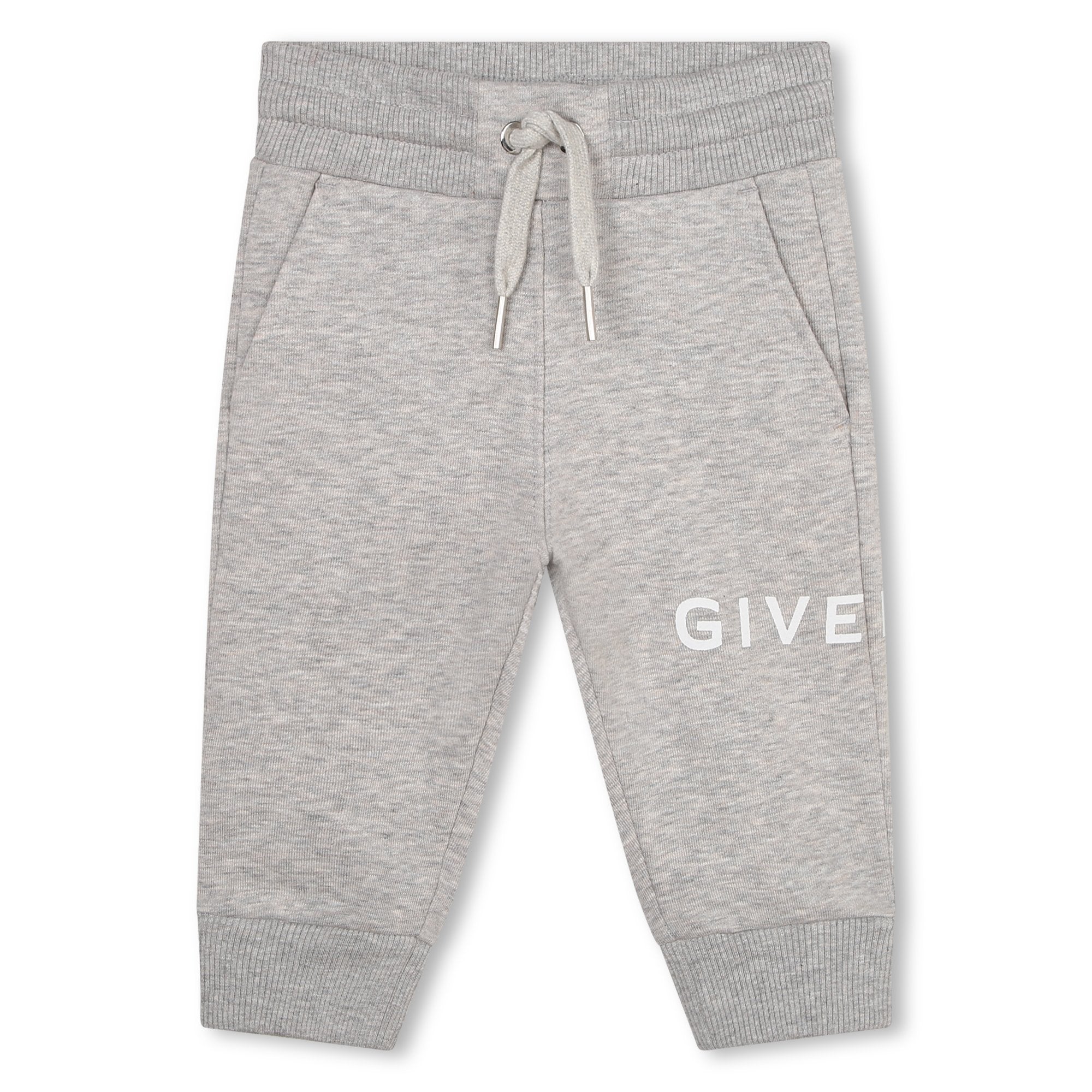 Givenchy Baby Unisex Logo Print Joggers in Grey
