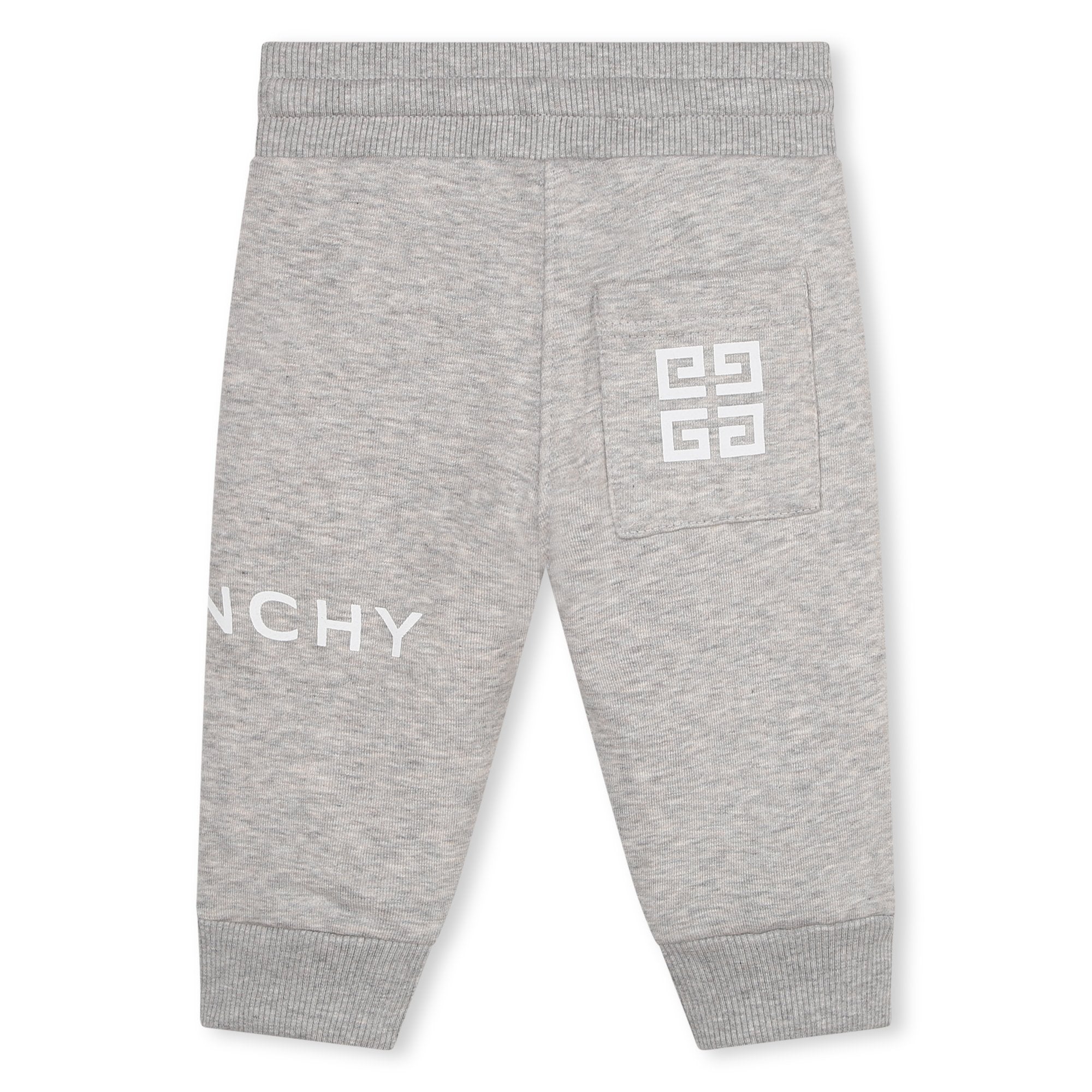 Givenchy Baby Unisex Logo Print Joggers in Grey