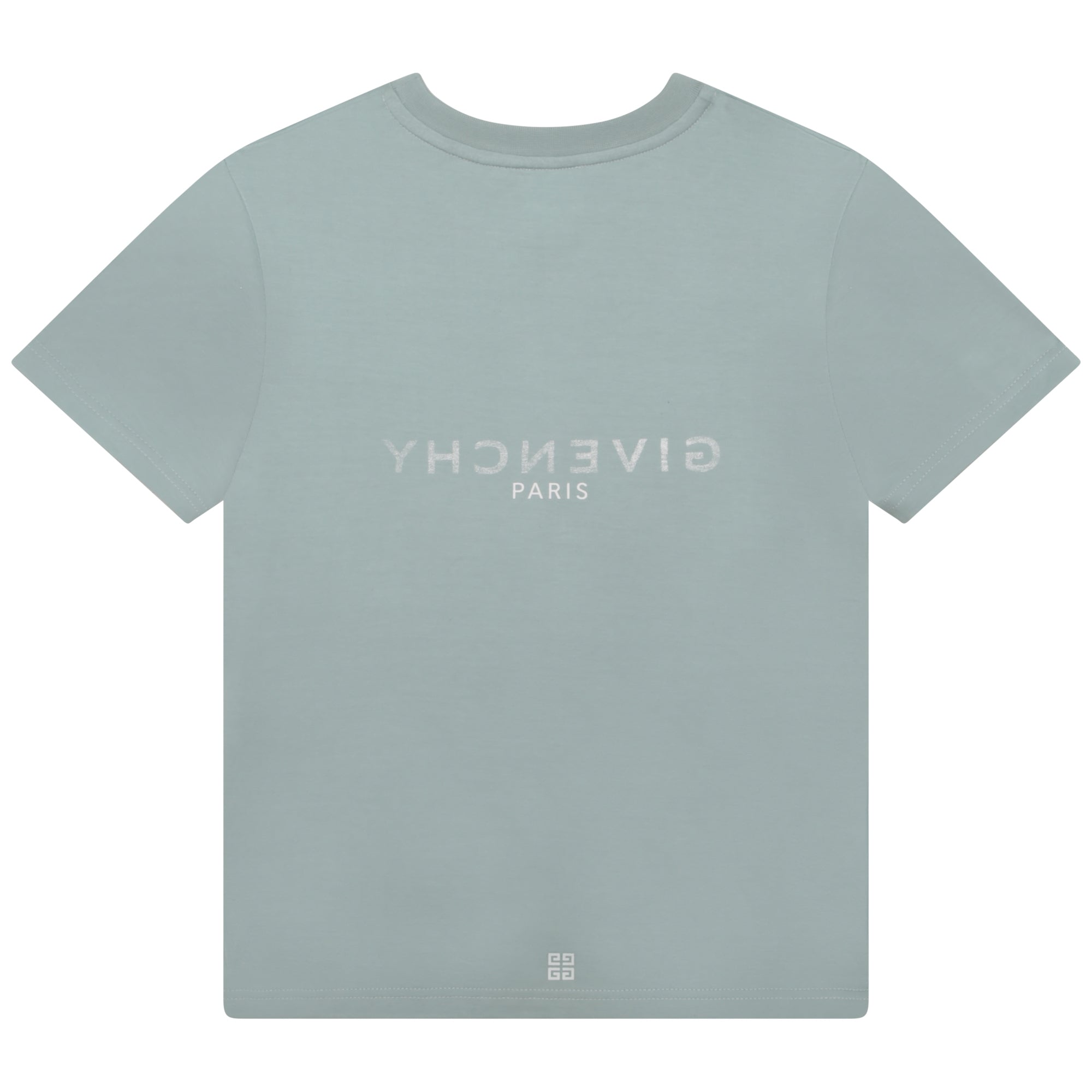 Givenchy Boys Classic Logo T-shirt in Turquoise Blue