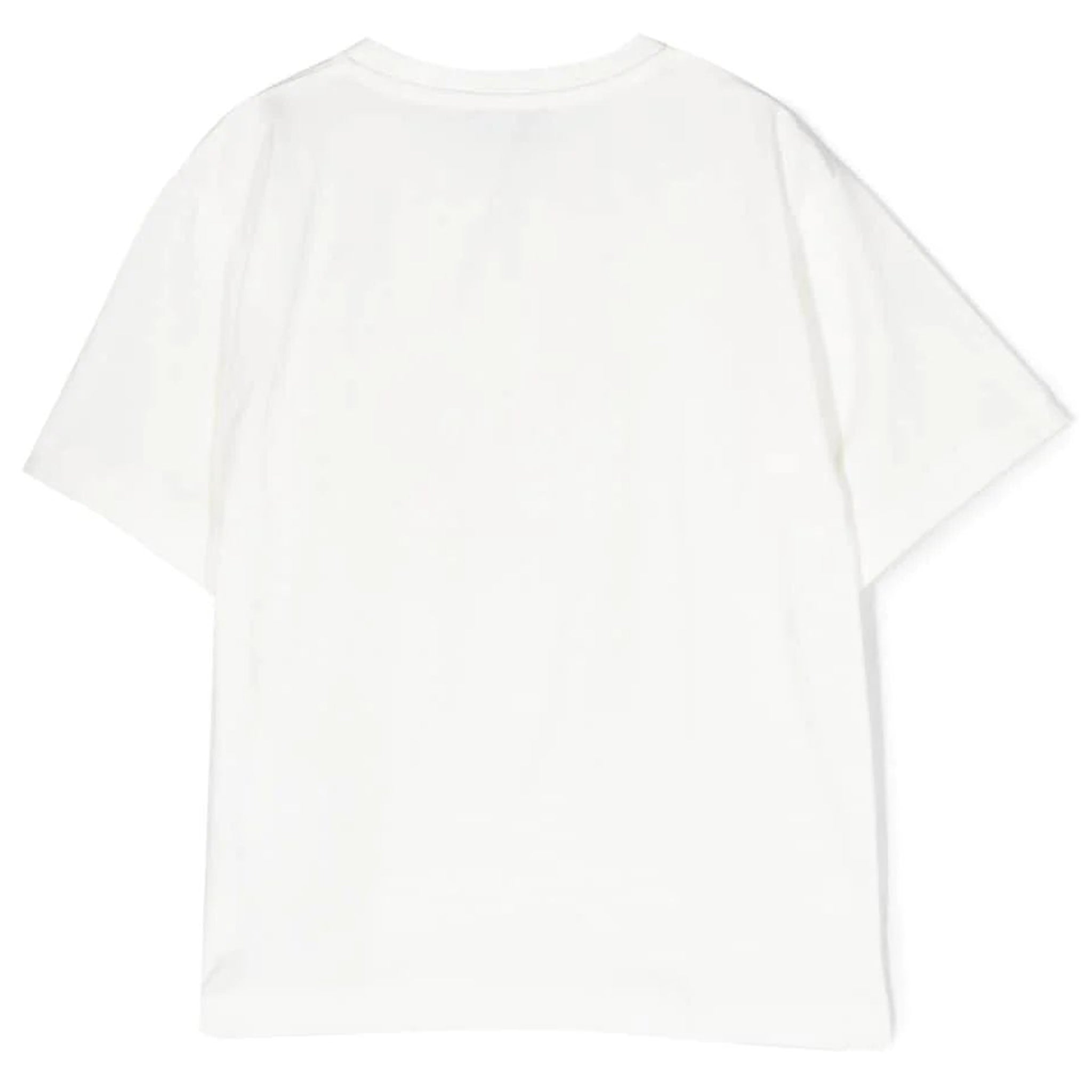 Moschino Girls Maxi T-shirt in White