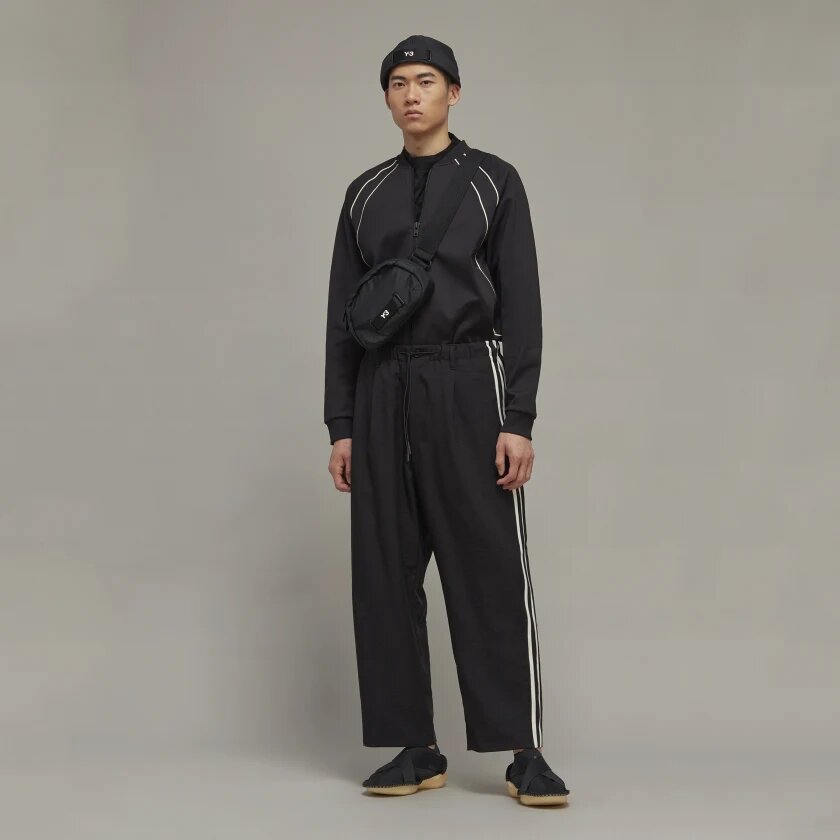 Y-3 Unisex Superstar Zip Top Black