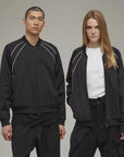 Y-3 Unisex Superstar Zip Top Black