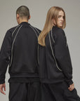 Y-3 Unisex Superstar Zip Top Black