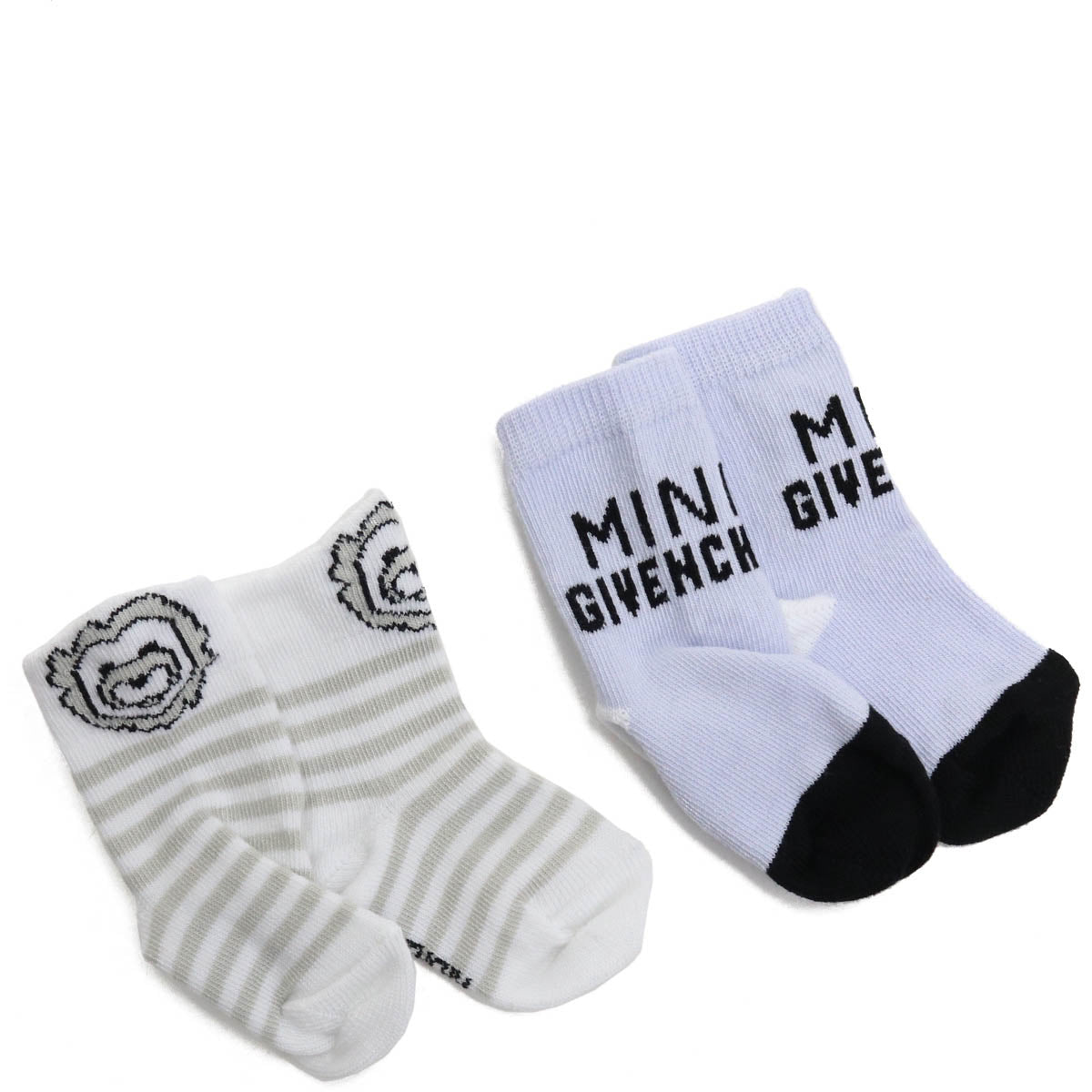 Givenchy Baby Girls Lion Logo Socks in White