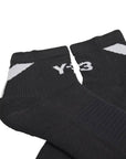 Y-3 SOCK LO         BLACK