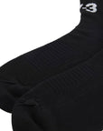 Y-3 Mens Hi Socks Black