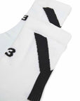 Y-3 Mens Hi Socks White