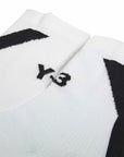 Y-3 Mens Hi Socks White