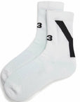 Y-3 Mens Hi Socks White