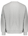 Y-3 Mens Organic Terry Crew Neck Sweater Grey