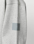 Y-3 Mens Organic Terry Crew Neck Sweater Grey