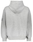 Y-3 Mens Organic Cotton Terry Hoodie Grey