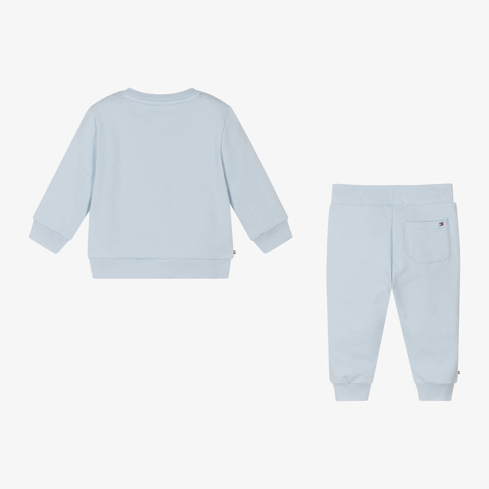 Tommy Hilfiger Baby Boy Logo Tracksuit Blue