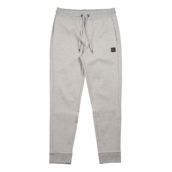 Boss Mens Plaque Joggers Grey